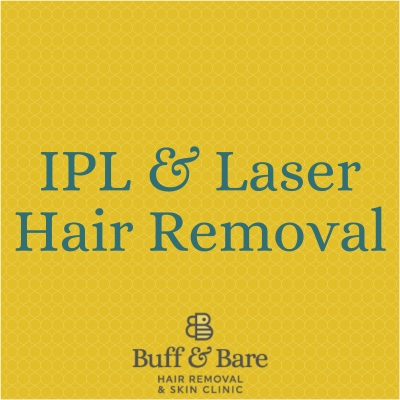 IPL and laser hair removal. Available from Buff & Bare in St Albans